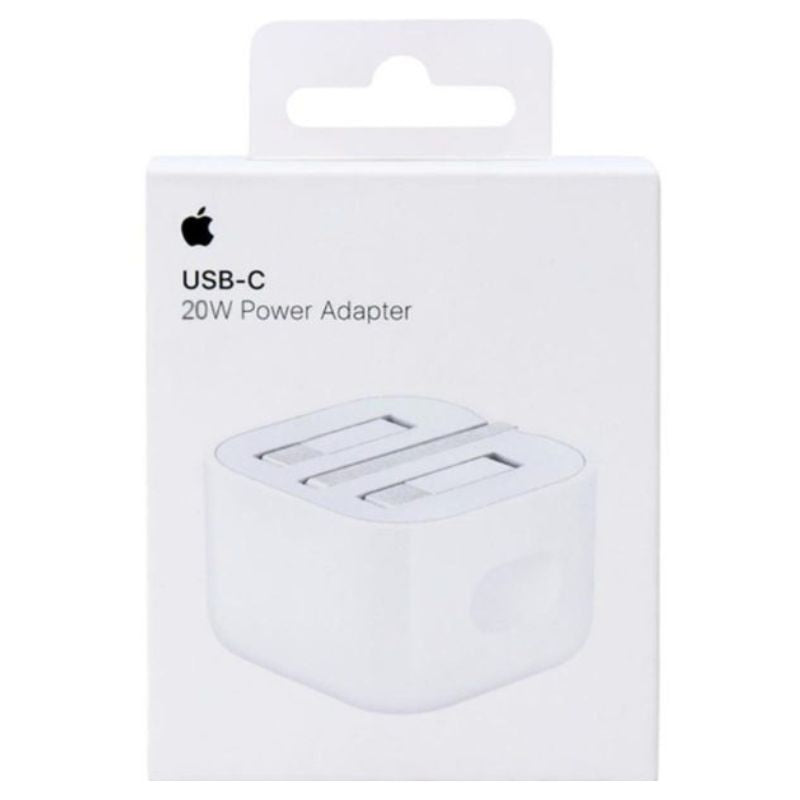 Apple 20W USB-C Power Adapter | Fast Charger | AAA Quality | Compatible with iPhone & iPad