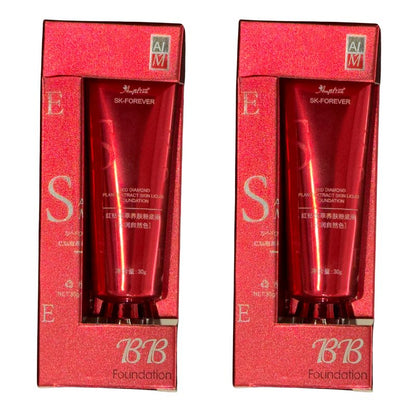 BB Waterproof Liquid Foundation | Full Coverage, Matte Finish, Long-Lasting, Oil-Control | 30g