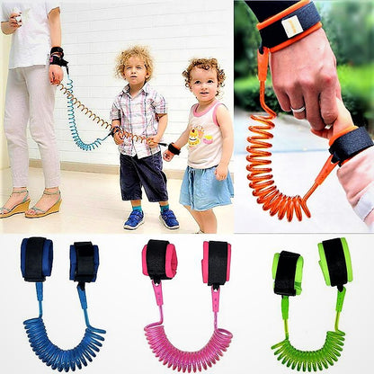Anti-Lost Wrist Link for Kids | Child Safety Harness Strap for Travel, Parks & Crowded Areas