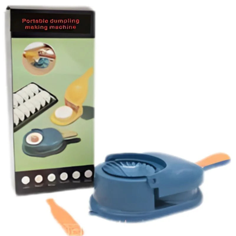 2-in-1 Dumpling & Samosa Maker | Mini Manual Tortilla & Dough Press | Random Colors