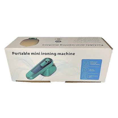 Portable Mini Steam Iron | Handheld Garment Steamer Wrinkle Remover Travel-Friendly