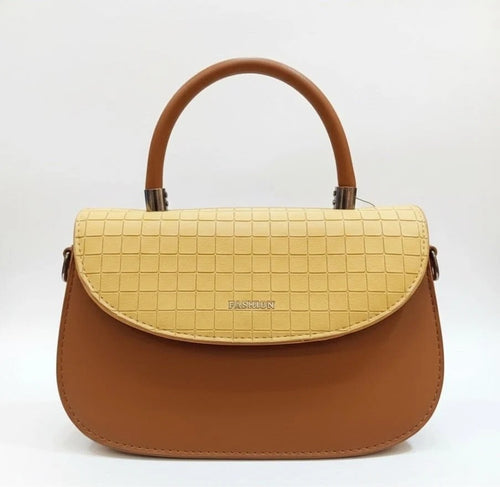 Fashion Dual-Tone Satchel