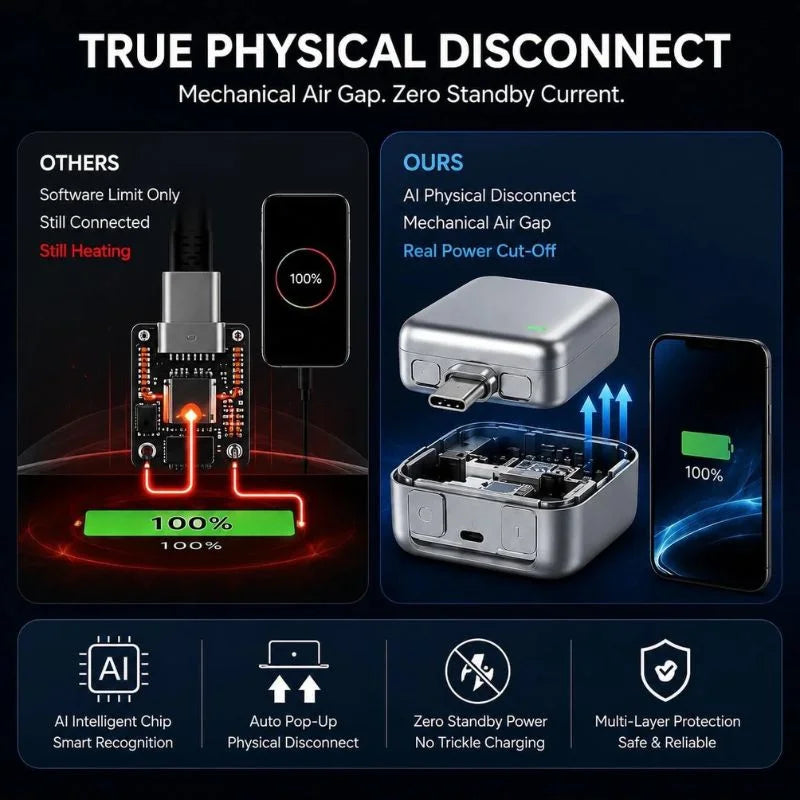 LX-007 Automatic Charging Disconnector Pakistan | USB-C